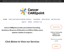Tablet Screenshot of cancercarepoint.org
